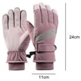 thumbnail image 2 of Waterproof & Windproof Winter, Touchscreen Thermal Gloves for Cold Weather, Ski Snowboard Work Gloves with, 2 of 5