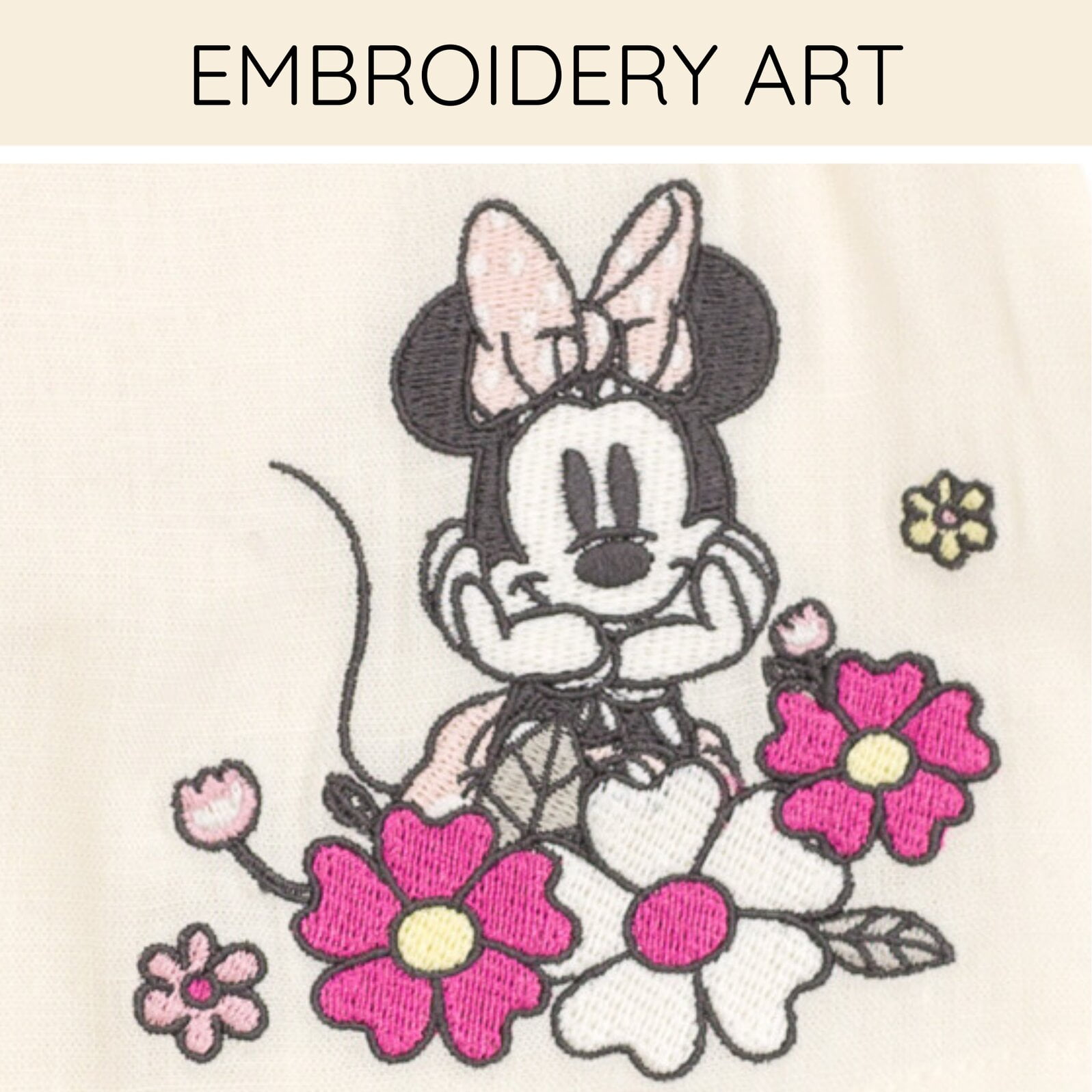 Disney Minnie Mouse Linen Matching Family Dress Toddler to Little Kid