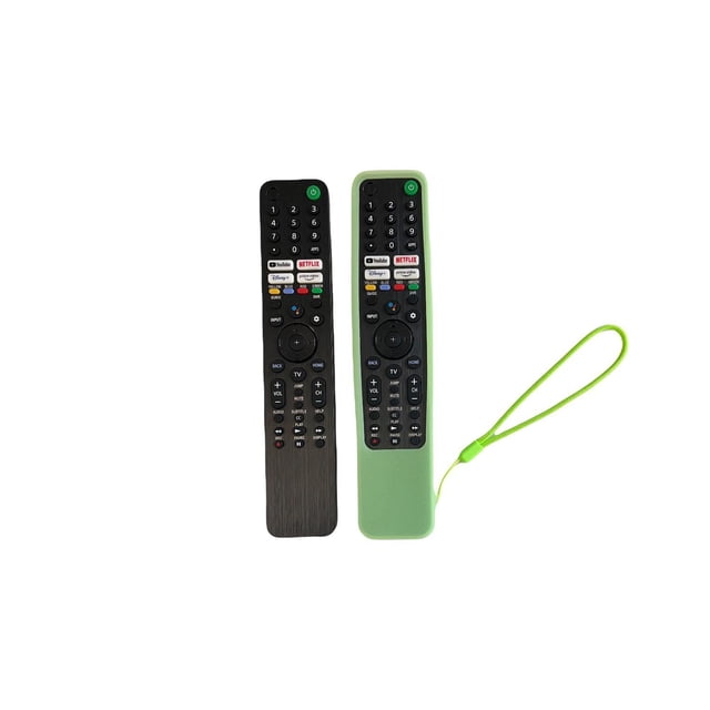 Control Remoto Universal Sony para Pantallas Smart TV TX520 TX621 con Funda de Silicon y Pilas