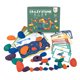 thumbnail image 1 of Juego De Bloques De Construcción Coloridos De Madera Juego De Bloques De Construcción Desconcertantes Educativos Para Niños Con 20 Tarjetas Para Niños Mayores De 3 Años Cateissary FN002192-00, 1 of 5