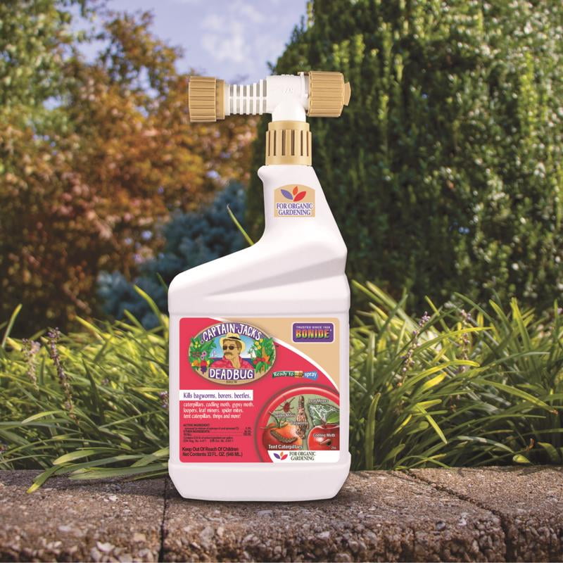 Bonide 255 Captain Jack's Deadbug Brew Organic Outdoor Insecticide & Mite Killer, 32 oz. Ready-to-Spray - Quantity 1