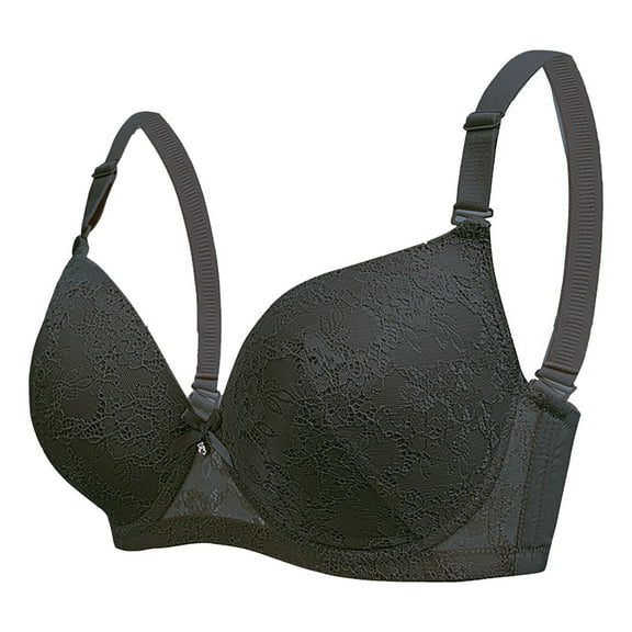 Tosmy Women's Bras Plus Size Lace Bra For Women Foam Underwire Supportive Lift D Cup Thin Style For Enhanced Shape Comfort Comfortable