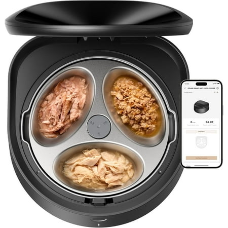 PETLIBRO Wet Food Refrigerated Automatic Pet Feeder with Stainless Steel Bowl for Cats