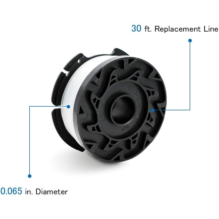 3PCS Trimmer Spools Cap Covers Compatible with Original Spool Black Decker  SF-08