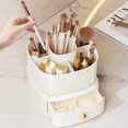 thumbnail image 4 of Organizador de maquillaje cuadrado con cajón, 5 ranuras, vitrina cosmética para tocador Hugtrwg Para estrenar, 4 of 9