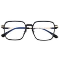 thumbnail image 2 of Gafas de sol con protección contra la luz azul para mujer, estilo literario, con diseño de viento puro, con caja pequeña y grande, con marco para miopía, 2 of 3
