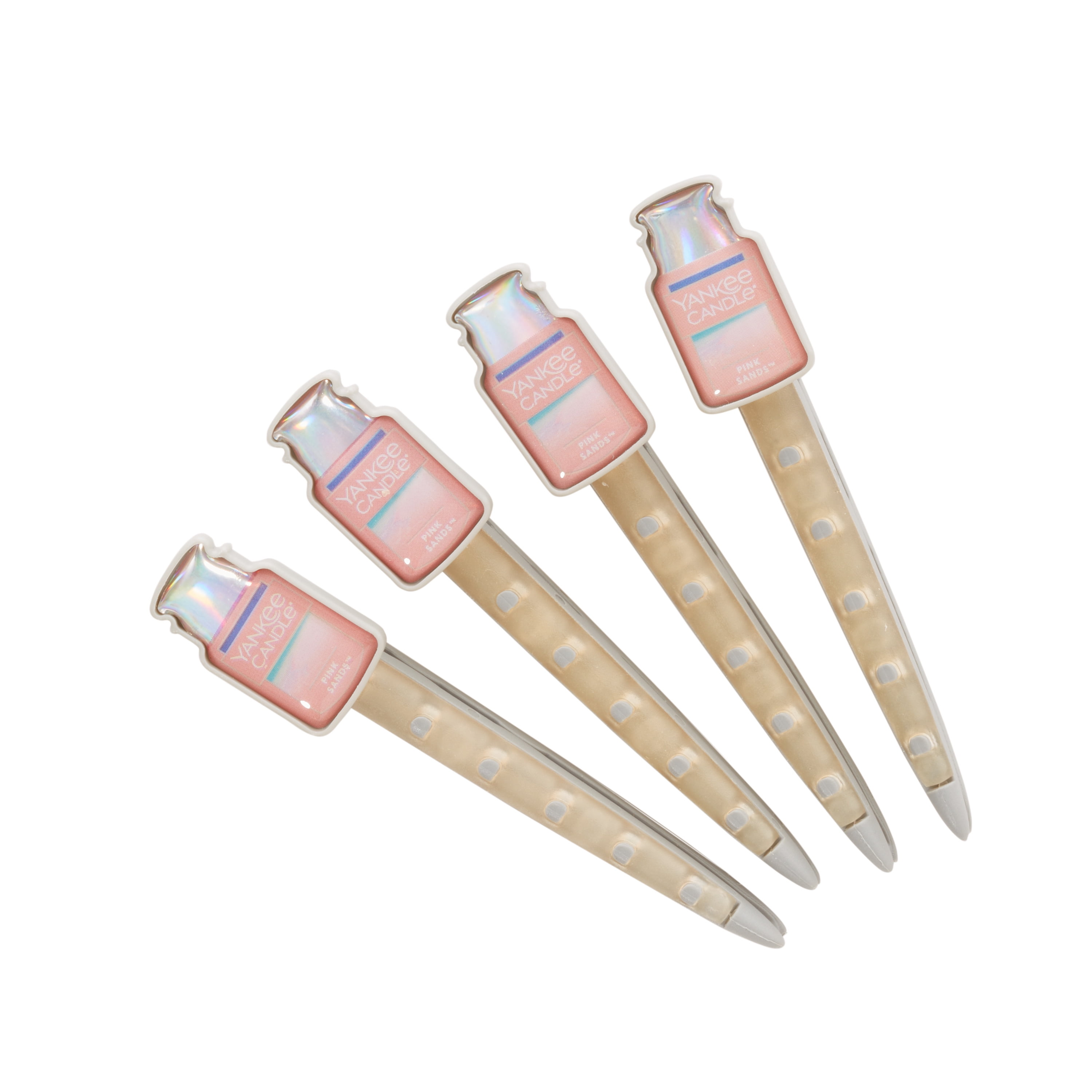 Yankee Candle 5038580059939 car Vent Stick Pink Sands op-4 szt. YCVSPS, 4  Count (Pack of 1)