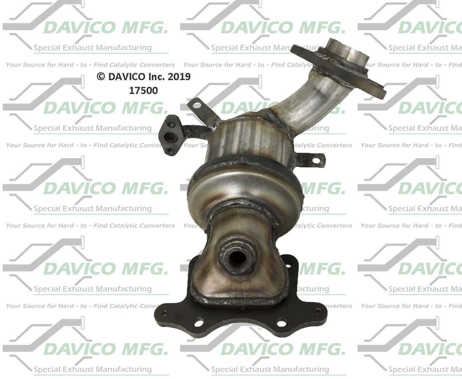 Davico Mfg 17500 Direct-Fit Catalytic Converter