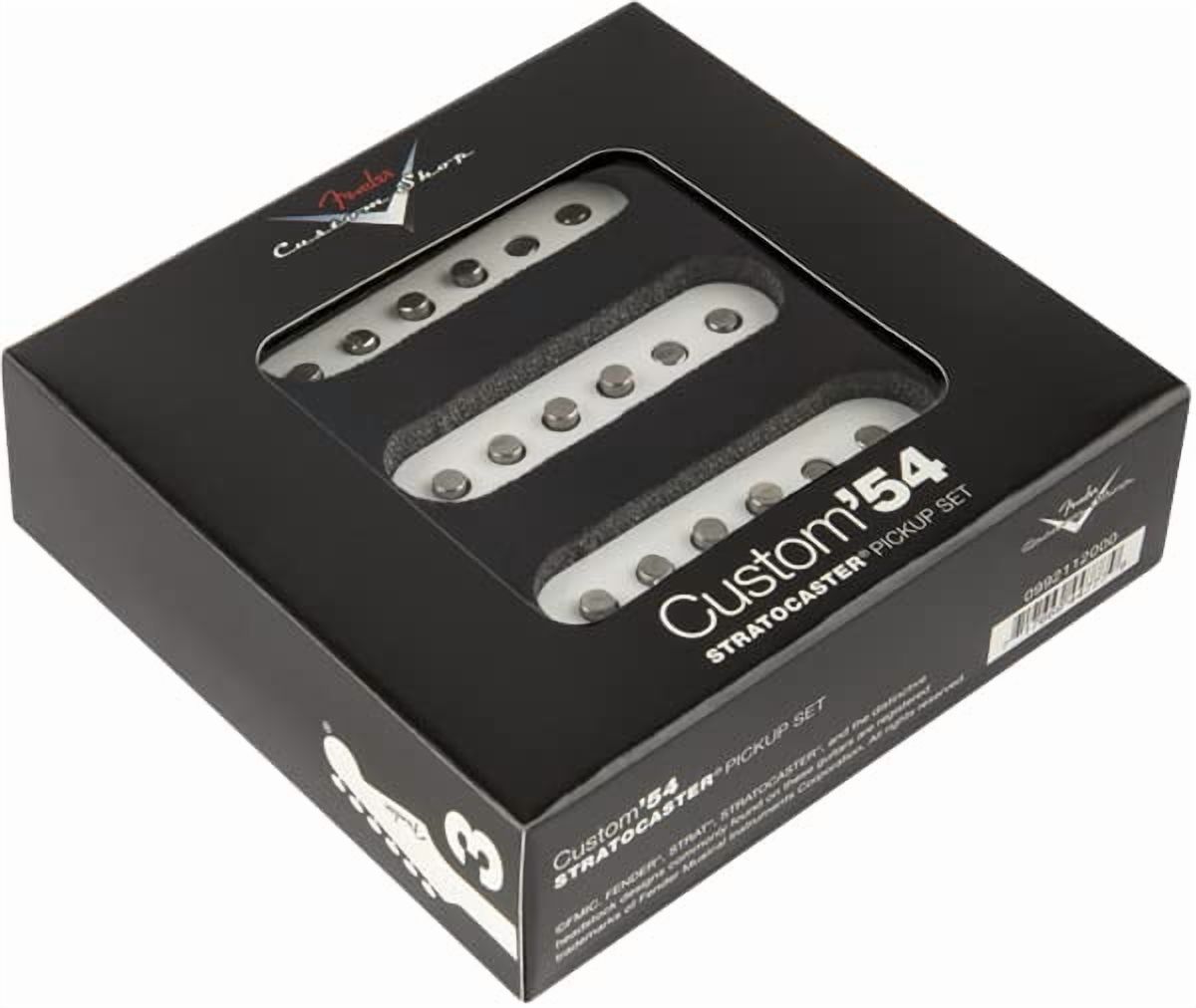 Fender Custom Shop '54 Stratocaster Pickups - White w/ Picks