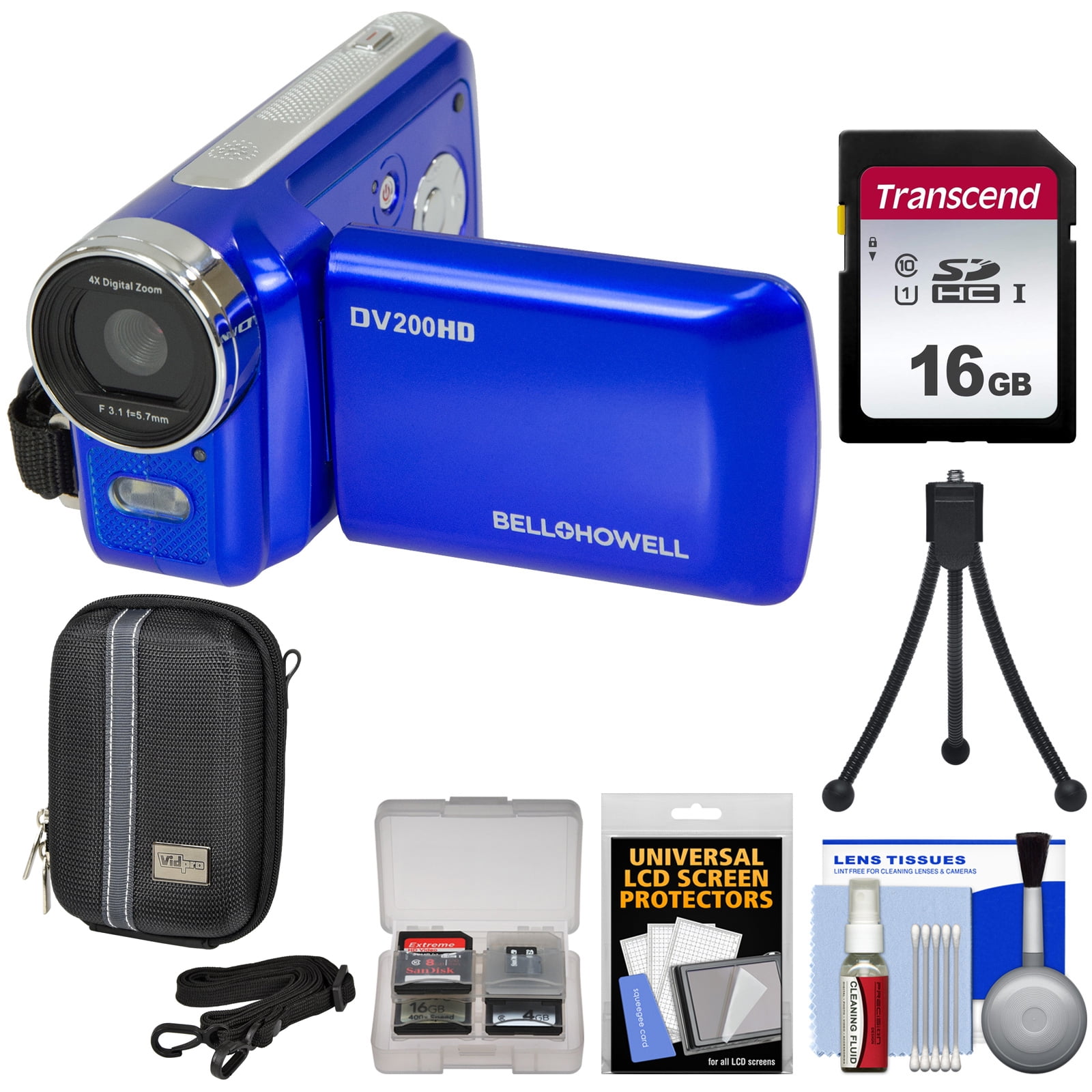 Bell & Howell DV200HD HD Video Camera Camcorder with Builtin Video