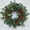 E, variant on 17.7 inch Artificial Lavender Wreath – Weather-Resistant Evergreen Floral Garland for Wedding/Mother's Day/Home Decor