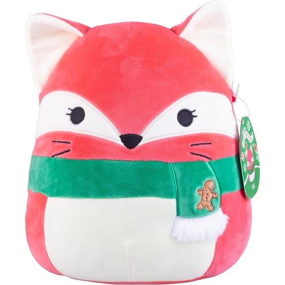 Squishmallows Original 10-Inch FiFi The Fox - Official Jazwares Plush - Collectible Soft & Squishy Fox Stuffed Animal Toy - Add to Your Squad - Gift for Kids, Girls & Boys