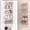 Pink, variant on VyGrow Over the Door Organizer, Metal Organizer Hanging Rack with 5 Adjustable Baskets and Coat Hook, Behind the Door Storage for Home, Black