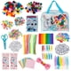 thumbnail image 1 of Kit de suministros para niños Conjuntos de manualidades y arte de bricolaje Estuche de manualidades creativas para proyectos escolares Actividades de bricolaje Manualidades y suministros para fiestas Muyoka Hogar, 1 of 6