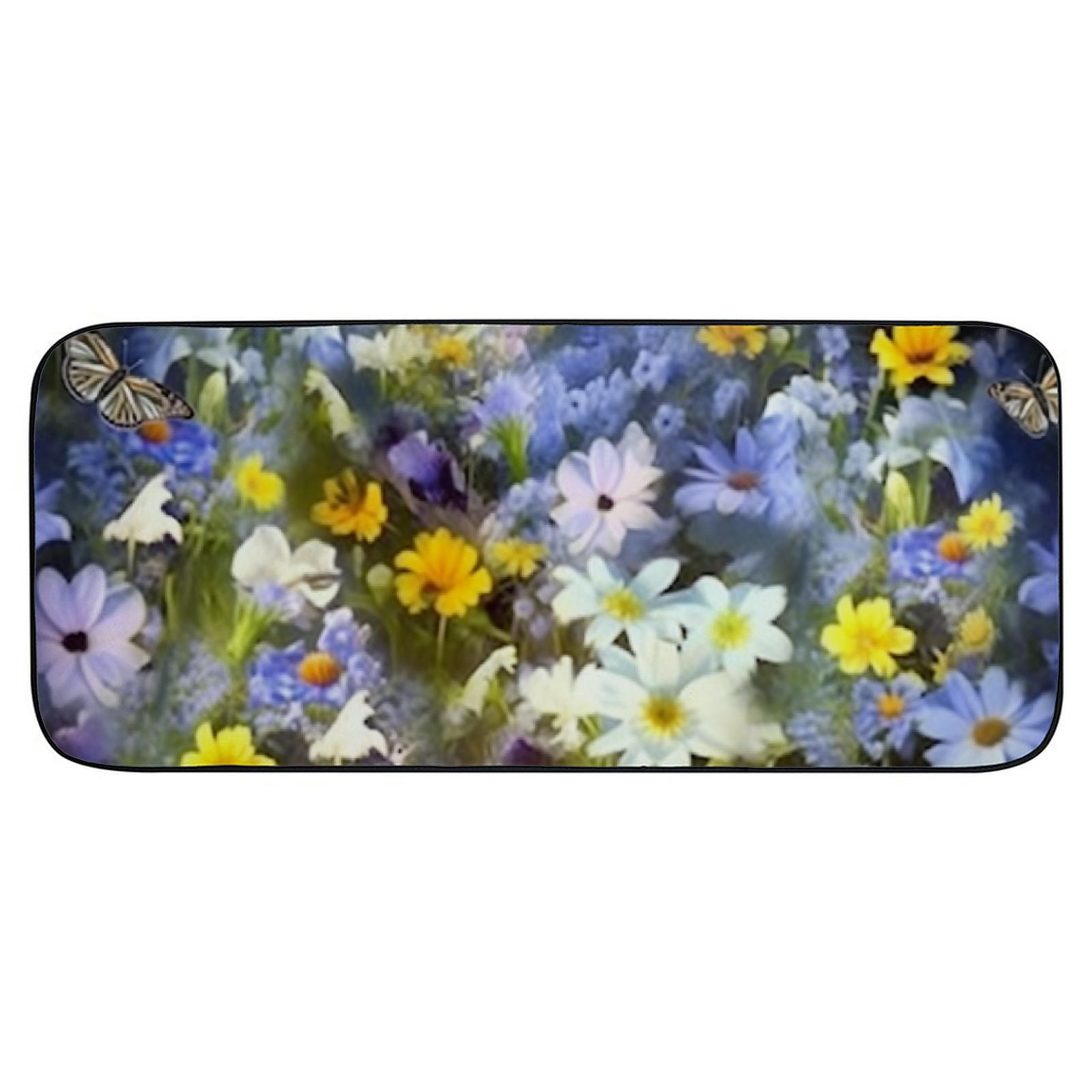 PHYHOO Decorative Door Mat, Door Mat with Non-Slip Rubber Backing, Easy Cleaning, Traps Dirt, Rug for Entry, Patio, Garage 19.68*47.24 in