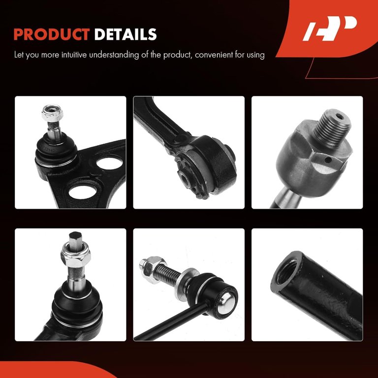 Tie Rod End Set For 98-04 Chrysler Dodge LHS Intrepid 300M Concorde
