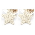 thumbnail image 2 of Naiovety 5pcs 6cm Estrella Forma Vid Ca?a Ratán Decoración Boda Navidad Bricolaje Adorno blanco 2piezas Naiovety CBP019196, 2 of 5