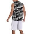 thumbnail image 2 of Honeii Horse Silhouette print basktball shirt for men and women, Unisex basketball jersey for Theme party-XX-Large, 2 of 6