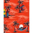 thumbnail image 6 of Marvel Spider-Man Men's Button Front Hawaiian Shirt Peach, 6 of 7