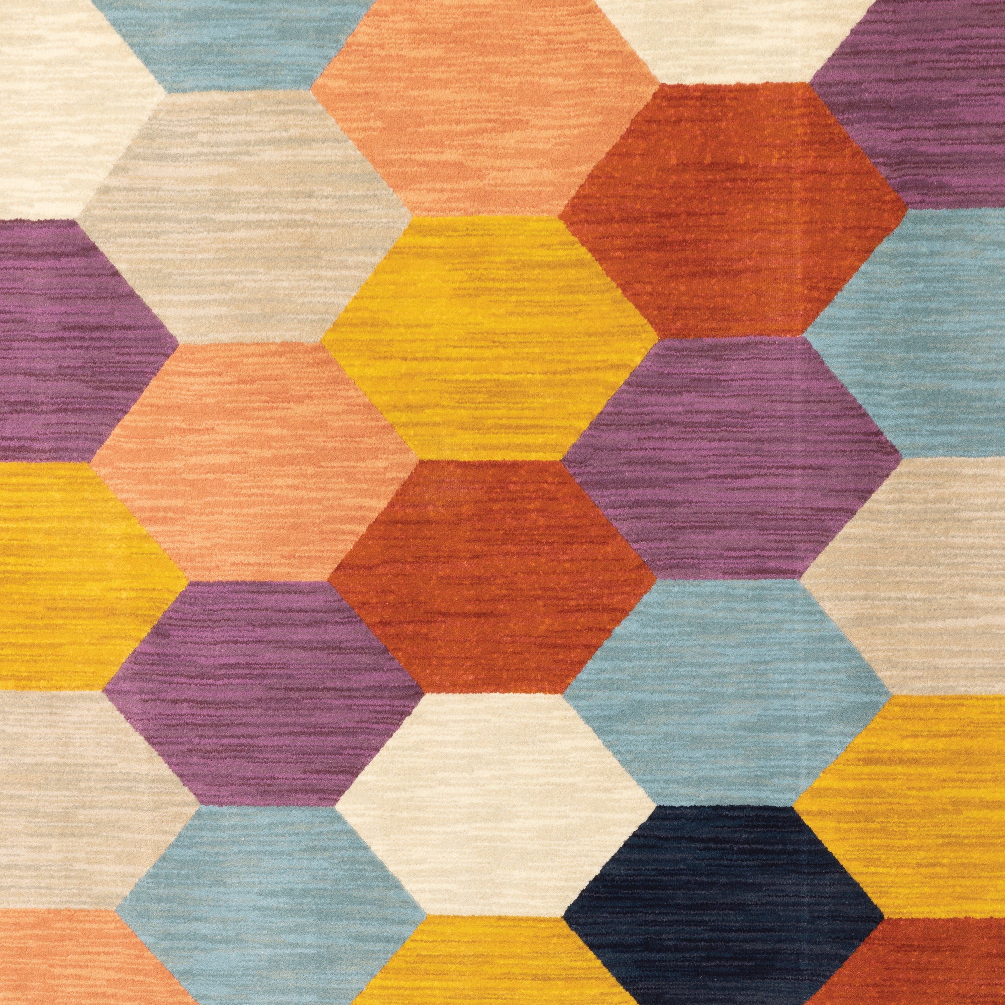 Avalon Home Xola Geometric Casual Area Rug, Blue