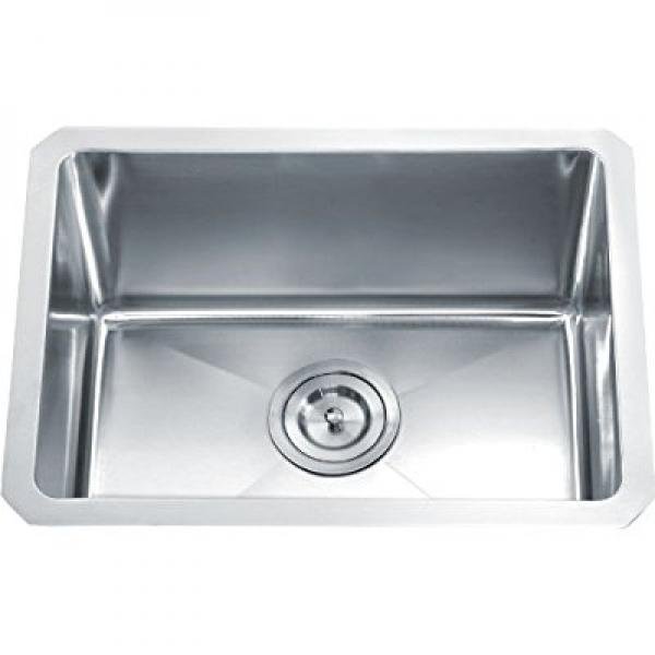 Dowell Undermount Single Bowl 16 Gauge Kitchen Stainless Steel Sinks