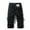 Black, variant on Mens Cargo Shorts Athletic Pockets Short Pants Relaxed Fit Summer Workout Cotton,Elastic Waist Fashion Shorts for Men
