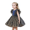 thumbnail image 2 of Princess Dress Toddler Girls Sequin Tutu Lace Mesh Birthday Wedding Party Clothes, 2 of 6