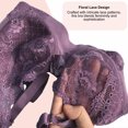 thumbnail image 3 of BIMEI Women’s Lace Pocket Bra for Breast Forms | Mastectomy Prosthesis Bra with Underwire & Sheer Lace | Ideal for Silicone Breast Forms, Purple, 40, 3 of 5