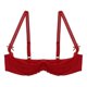 thumbnail image 4 of 2026 Womens 1/2 Cup Push Up Underwire Lace Bra Lingerie Open Breast Cup Bra Tops Adjustable Strap Sponge Padded Brassiere Underwear-Yvan, 4 of 5