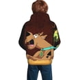 thumbnail image 6 of Lsque Scooby-Doo Patten Youth Hoodie Sweatshirt Pullover with Kangaroo Pocket Boys and Girls Hoodie Warm Hoodie for Kids, 6 of 8