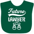 thumbnail image 3 of Inktastic Future Lawyer Boys or Girls Baby Bib, 3 of 4