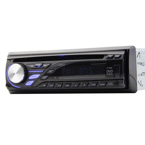 One Din Headunit Car DVD VCD CD MP3 Player Universal USB/SD AM/FM tuner Transimitter Tuner RDS