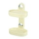 thumbnail image 1 of Jabonera, jabonera de doble capa, jabonera para pared de ducha, jabonera montada en la pared, jabonera, jabonera para baño, cocina, color beige, 1 of 7