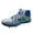 Grey/Royal, variant on New Balance 4040 V5 Men's Mid Top Metal Baseball Cleats