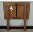 thumbnail image 4 of Eccostyle Solid Bamboo Folding Desk - Caramel, 4 of 7