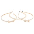 thumbnail image 3 of Coofit Bandeau pour Femmes Mode Fausse Perle Fleur Nœud Papillon Accessoire de Fête Serre-Tête Serre-Tête, 3 of 10