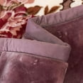 thumbnail image 3 of DBOZE Heavy Korean Faux Mink Fleece Blanket, 2 Ply Reversible Silky Soft Plush Warm Weighted the Best Blankets (King, Purple), 3 of 4