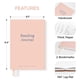 thumbnail image 5 of Diario de Lectura Verveorig Tapa Dura Rosa con 60 Reseñas, 5 of 8