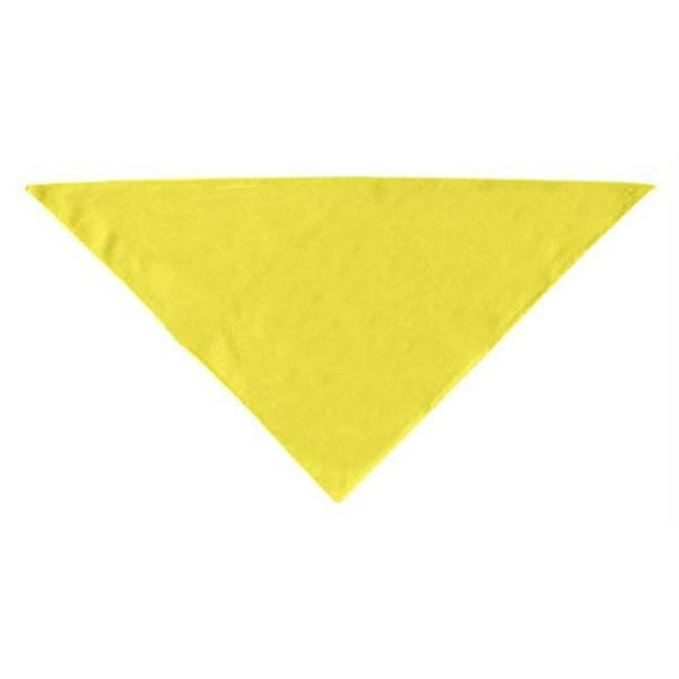 Unconditional Love - Plain Bandana Yellow Large - Walmart.com - Walmart.com