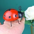 thumbnail image 3 of 1Pcs Metal Ladybug Yard Decorative Hanging Ladybug Wall Sculpture Garden Sculpture Wall Hanging for Backyard Porch Home Patio Lawn, 3 of 4