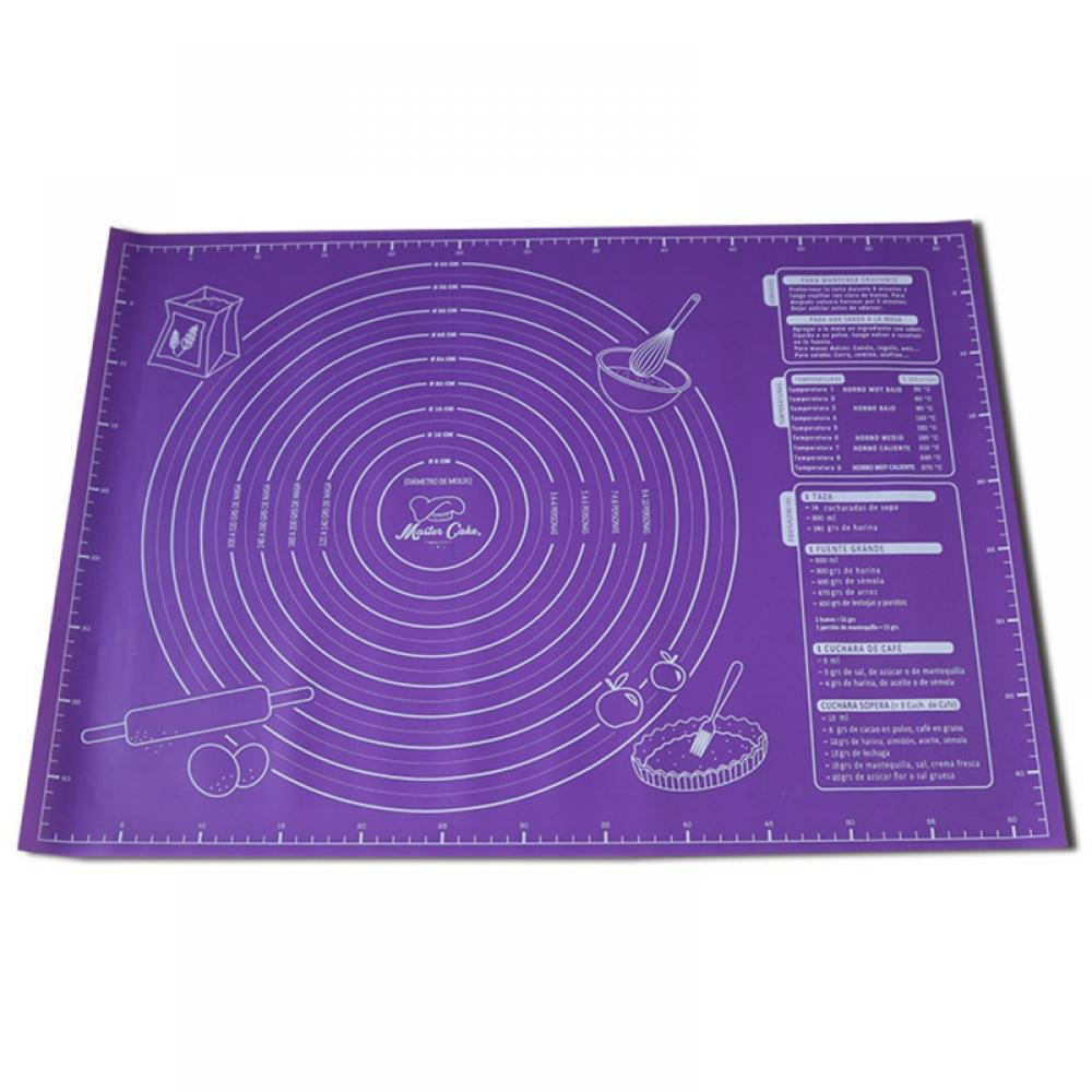 Details about   Silicone Non-stick Kneading Rolling Dough Mat Baking Pad with Scale Bakeware 