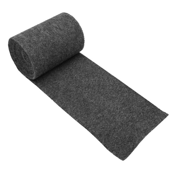 157"x8"x0.31" Dark Gray Boat Carpet Decking Sheet Mat Non-Slip for Boat Trailers