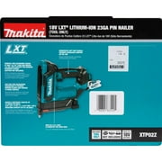 Makita XTP02Z 18V LXT Lithium-Ion Cordless 1-3/8 Pin Nailer, 23 Ga., Tool Only