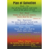 Plan Colors of Salvation Pocket Cards Pkg of 100