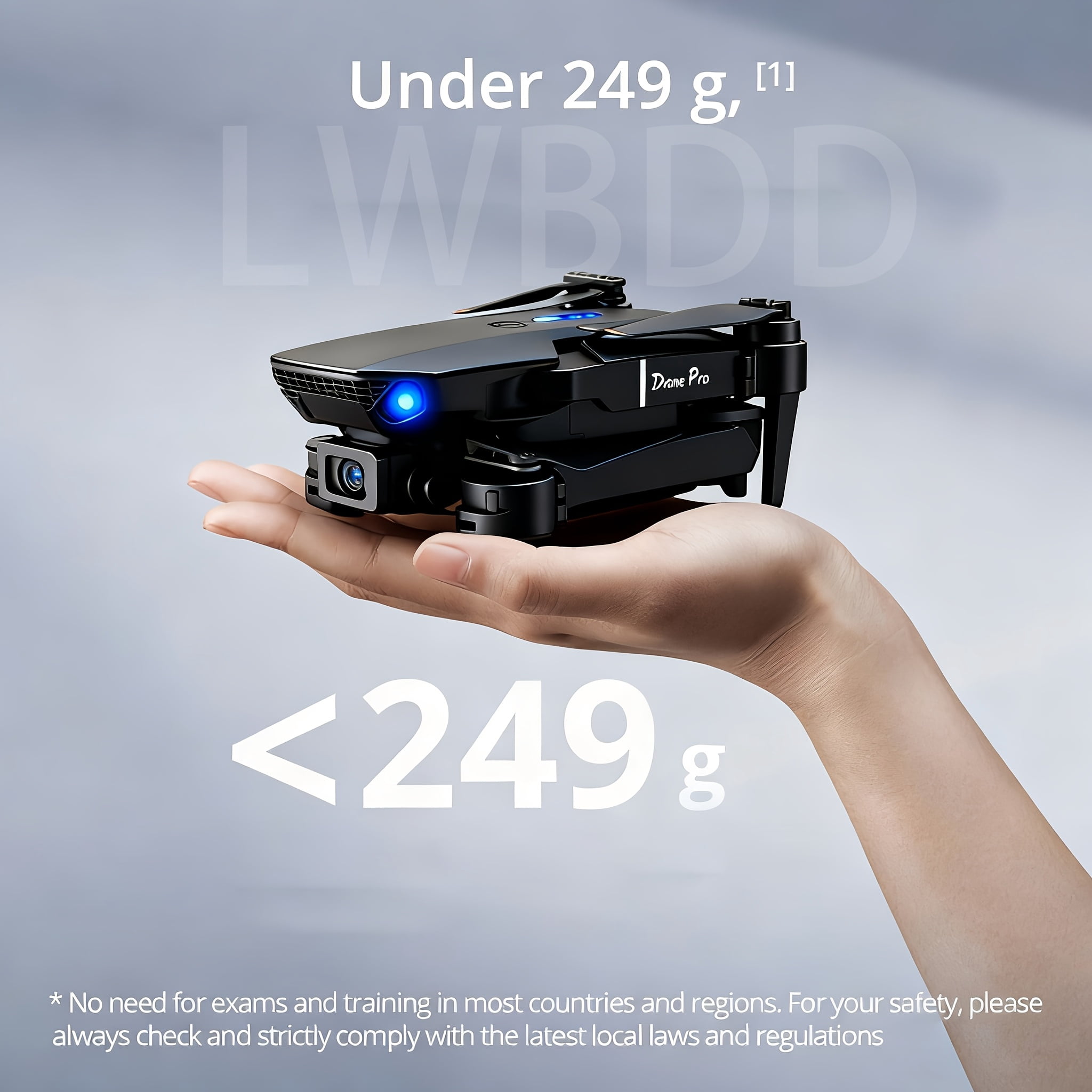 E88 Folding Drone with Camera: Brushless Motor, 15 Min Flight, Remote Control for Beginners & Premium Users