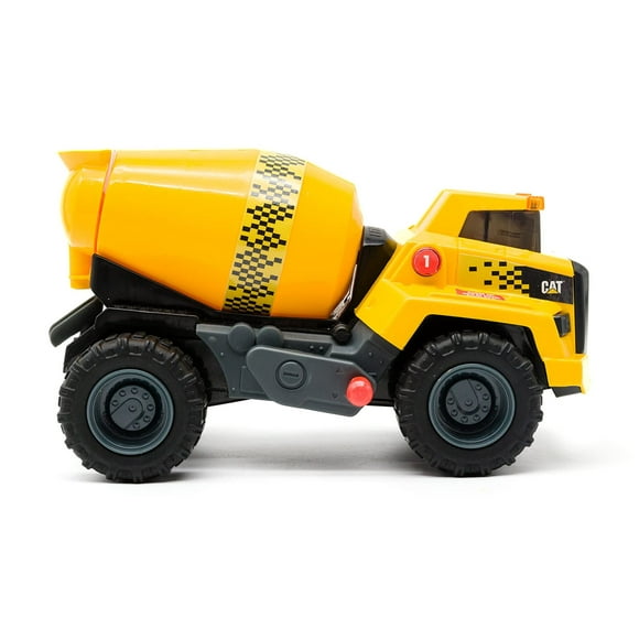 Mezcladora de cemento Construction Toy CAT Power Haulers 2.0 de 11.5 pulgadas