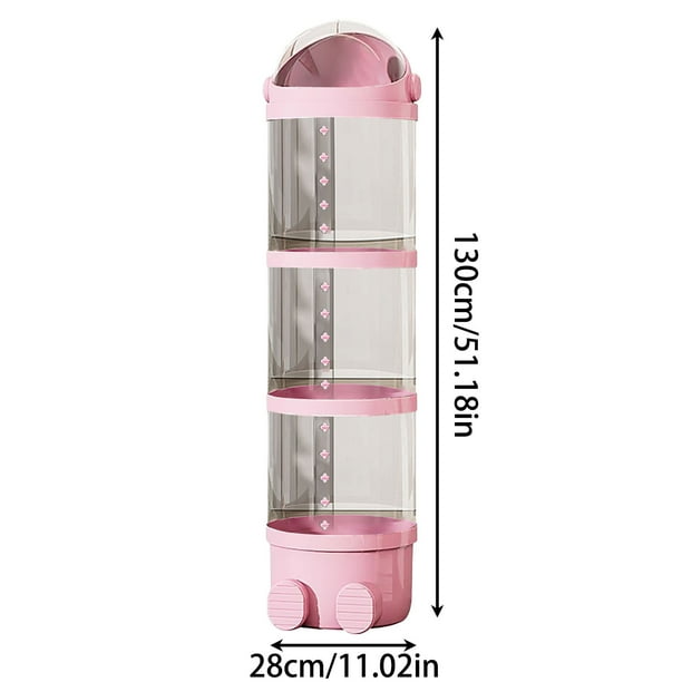 Boîte De Rangement Avec Roues Pour Enfants 83 Litres | Avec Couvercle, Pliable Et Poignées | Pour Jouets, Peluches, Vêtements | Gris