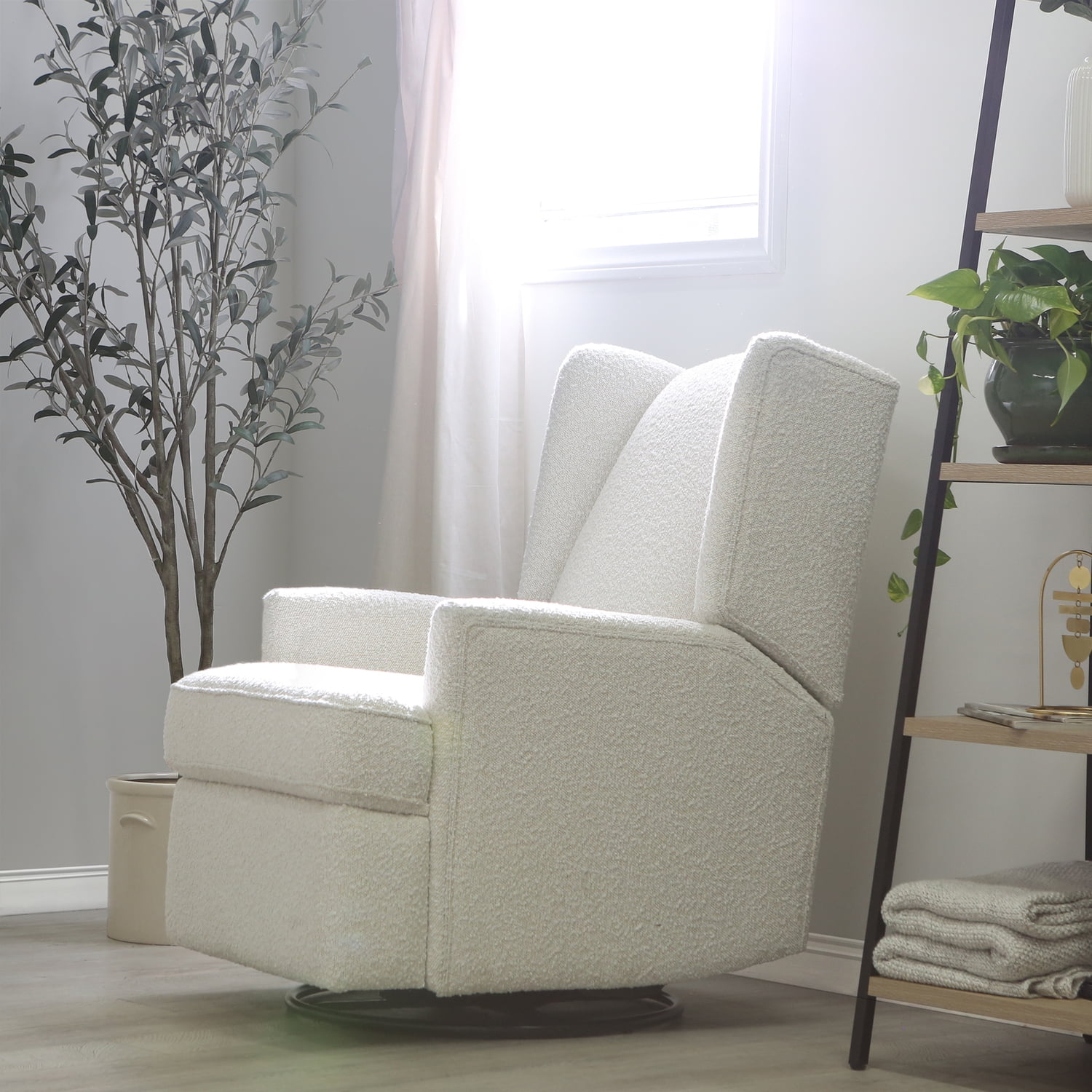 Hemingway swivel reclining online glider