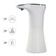 thumbnail image 3 of White Dispensador automático de jabón de 350ml, contenedor de champú desinfectante para manos sin contacto con carga USB y Sensor infrarrojo inteligente para baño, cocina e inodor, 3 of 5