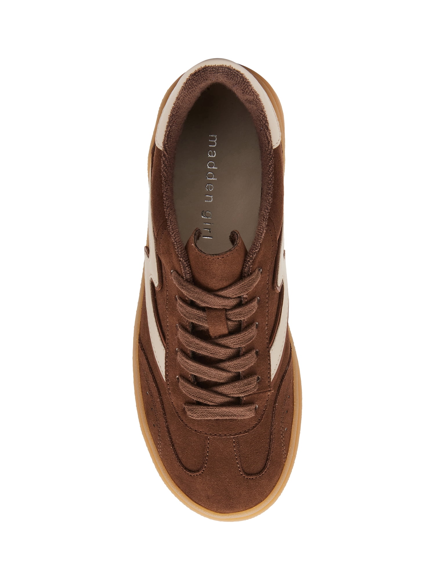 Madden Girl Women's Mightty Gum Sole Lace-Up Platform Sneaker